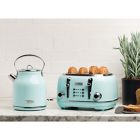 Alternate image 6 for Haden Heritage Wide Slot 4-Slice Toaster in Turquoise