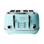 Alternate image 0 for Haden Heritage Wide Slot 4-Slice Toaster in Turquoise