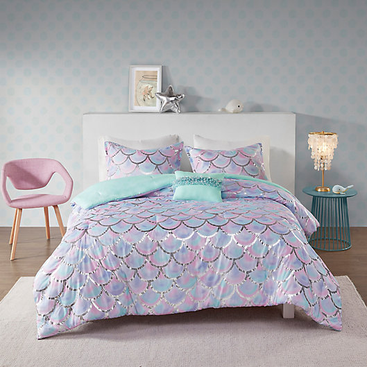 Reversible Duvet Cover Set MAISIE Grey or Blush Pink Floral Poly Cotton 