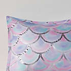 Alternate image 7 for Mi Zone Pearl Metallic 4-Piece Reversible Full/Queen Comforter Set in Aqua/Purple