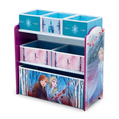 Delta Children Disney&reg; Frozen II 6-Bin Design and Store Toy Storage Organizer