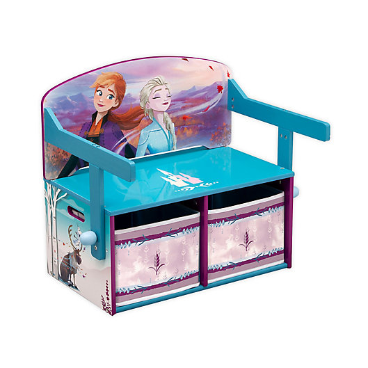 Alternate image 1 for Disney Frozen II Convertible Activity Bench by Delta Children