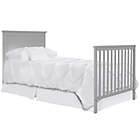 Alternate image 4 for Dream On Me Ava 4-in-1 Convertible Mini Crib in Pebble Grey