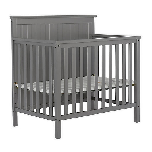 Alternate image 1 for Dream On Me Ava 4-in-1 Convertible Mini  Crib