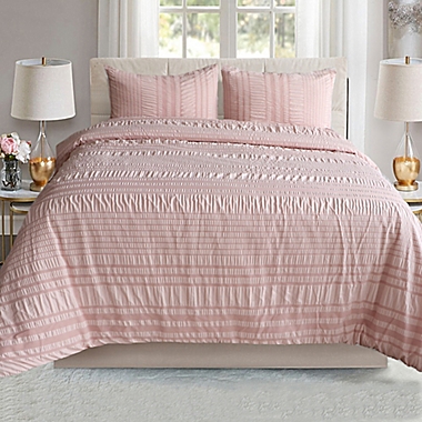 Wamsutta&reg; Collective Gramtham 2-Piece Twin/Twin XL Comforter Set in Pink. View a larger version of this product image.