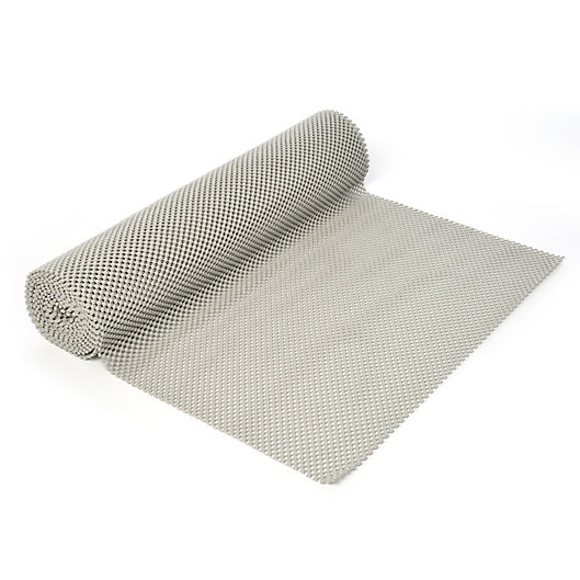 Alternate image 1 for Con-Tact® Brand Grip Non-Adhesive Ultra Shelf and Drawer Liner in Grey