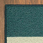 Alternate image 5 for Be Nice Or Leave 1&#39;8 x 2&#39;10 Accent Rug in Teal/Grey