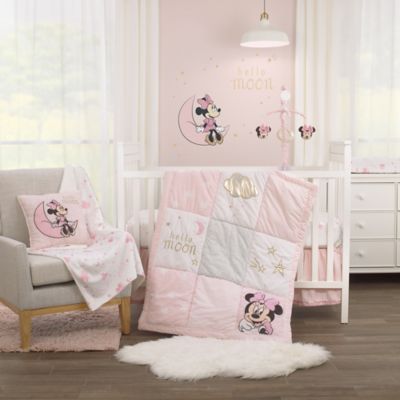Disney&reg; Twinkle Twinkle Minnie Mouse 3-Piece Crib Bedding Set in Pink