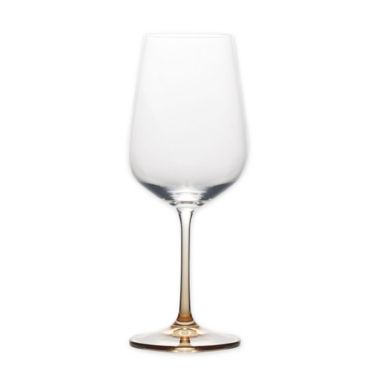 Mikasa&reg; Gianna Ombre Amber White Wine Glasses (Set of 4). View a larger version of this product image.