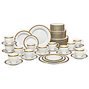 Noritake&reg; Stavely Gold 60-Piece Dinnerware Set