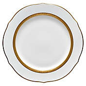 Noritake&reg; Stavely Gold Scalloped Accent Plate