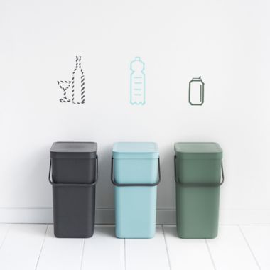 Brabantia&reg; Sort & Go Plastic Trash Can. View a larger version of this product image.