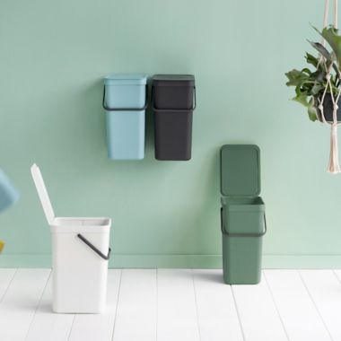 Brabantia&reg; Sort & Go Plastic Trash Can. View a larger version of this product image.