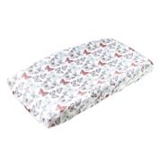 Copper Pearl Fashion Changing Pad Cover in Butterfly