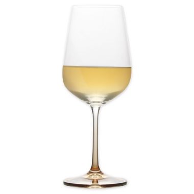 Mikasa&reg; Gianna Ombre Amber White Wine Glasses (Set of 4). View a larger version of this product image.