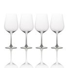 Alternate image 1 for Mikasa&reg; Gianna Ombre Smoke White Wine Glasses (Set of 4)