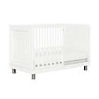 Alternate image 2 for &eacute;volur Art Deco 3-in-1 Convertible Crib in White