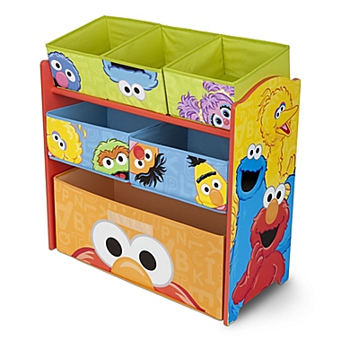 Delta Children Sesame Street 6-Bin Design and Store Toy Storage Organizer. View a larger version of this product image.
