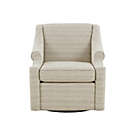 Alternate image 7 for Madison Park Justin Swivel Glider Chair in Tan