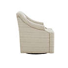 Alternate image 8 for Madison Park Justin Swivel Glider Chair in Tan