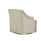 Alternate image 9 for Madison Park Justin Swivel Glider Chair in Tan