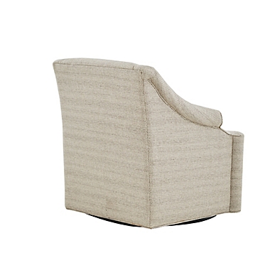Madison Park Justin Swivel Glider Chair in Tan. View a larger version of this product image.