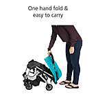 Alternate image 2 for Safety 1st&reg; Teeny Ultra Compact Stroller in Black/Blue