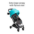 Alternate image 7 for Safety 1st&reg; Teeny Ultra Compact Stroller in Black/Blue