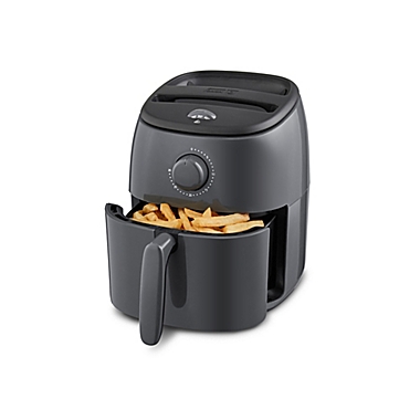 Dash&reg; Tasti-Crisp&trade; 2.6 qt. Air Fryer in Grey. View a larger version of this product image.