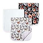 Alternate image 0 for Copper Pearl Butterfly Collection 3-Pack Burp Cloths