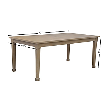 Bee &amp; Willow&trade; Vintage Extendable Dining Table in Distressed Natural. View a larger version of this product image.