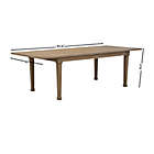 Alternate image 3 for Bee &amp; Willow&trade; Vintage Extendable Dining Table in Distressed Natural