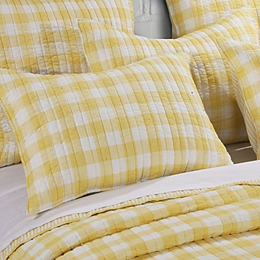 Levtex Home Elijah 2-Piece Twin/Twin XL Quilt Set in Yellow. View a larger version of this product image.