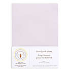Alternate image 1 for Burt&#39;s Bees Baby&reg; Organic Cotton Fitted Crib Sheet in Lavender