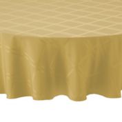 Wamsutta&reg; Solid 70-Inch Round Tablecloth in Golden
