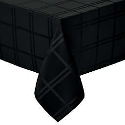 Wamsutta® Solid 60-Inch x 140-Inch Oblong Tablecloth in Black