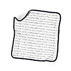 Alternate image 0 for goumi&reg; Organic Cotton &quot;You Are Loved&quot; Nursery Blanket in Black/White