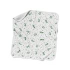 Alternate image 0 for goumi&reg; Organic Cotton Botanical Nursery Blanket in Green/White