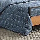 Alternate image 6 for Kenneth Cole New York&reg; Holden Grid King Comforter Set in Indigo