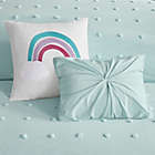 Alternate image 5 for Urban Habitat Kids Callie 5-Piece Cotton Jacquard Pom Pom Full/Queen Comforter Set in Aqua