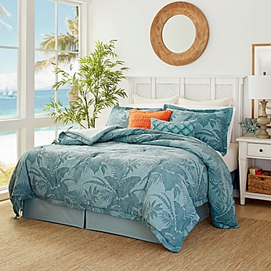 Tommy Bahama&reg; Blue Abalone California King Comforter Set in Blue. View a larger version of this product image.