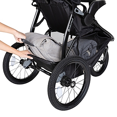 Baby Trend&reg; Expedition&reg; Race Tec Jogging Stroller in Ultra Black. View a larger version of this product image.