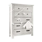Milk Street Baby Relic 5-Drawer Chest in Cloud White