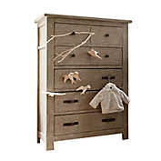 Milk Street Baby Relic 5-Drawer Chest in Fossil Grey