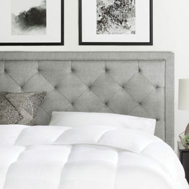 Dream Collection&trade; by LUCID&reg; Diamond-Tufted Upholstered Headboard. View a larger version of this product image.