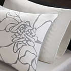 Alternate image 4 for Madison Park Lola 7-Piece Queen Comforter Set in Grey/Blush