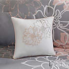 Alternate image 6 for Madison Park Lola 7-Piece Queen Comforter Set in Grey/Blush