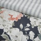Alternate image 10 for Madison Park Mavis 3-Piece Reversible Duvet Cover Set in Dark Blue