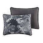 Alternate image 4 for Mi Zone Kids Dylan 4-Piece Dino Camo Full/Queen Coverlet Set in Grey