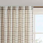 Alternate image 1 for Madison Park Anaheim 84-Inch Rod Pocket Room Darkening Panel with Lining in Natural (Single)